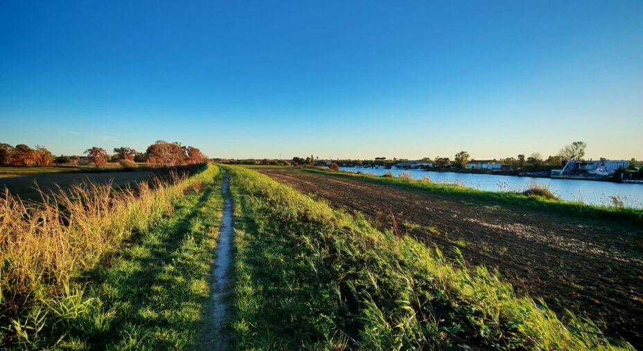Sentiero Pasolini, lungo il Tevere