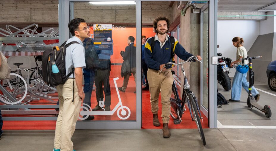 Bike to Uni, velostazione al campus Bovisa