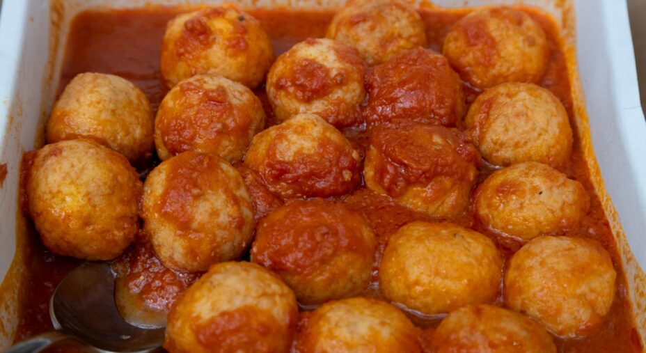 Ciclovie della Transumanza in Abruzzo, pallotte "cacio e ova" (foto Giorgio Liddo)