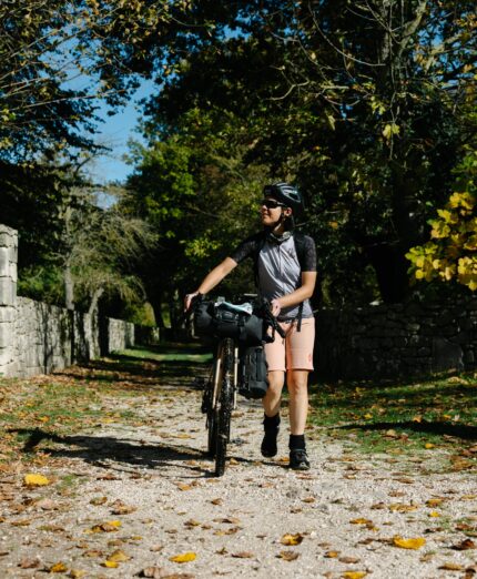 Molise Trail, ciclista donna