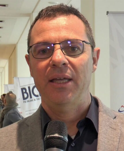 Il Responsabile del settore Ciclo dell'Ancma Piero Nigrelli