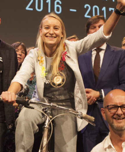 Anne Luten, prima Bicycle Major nominata ad Amsterdam nel 2016