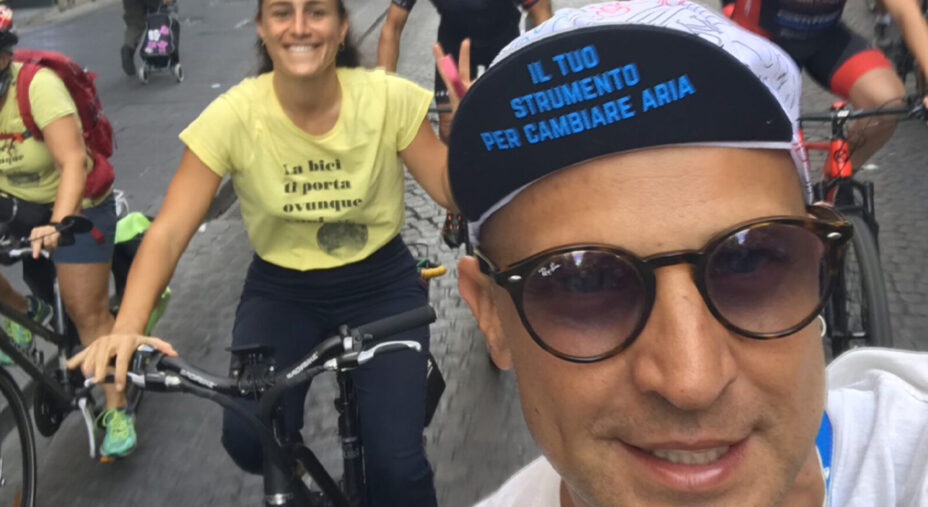 Luca Simeone, Bicycle Major di Napoli e organizzatore della Napoli Obliqua