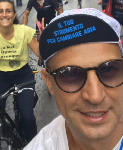 Luca Simeone, Bicycle Major di Napoli e organizzatore della Napoli Obliqua
