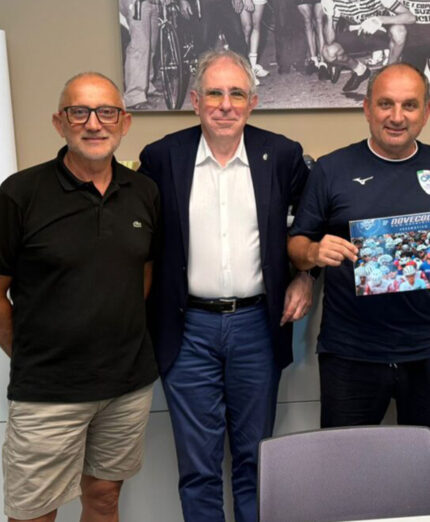 Gianni Cantini (il primo da sinistra), nominato responsabile della Commissione Amatori della FCI