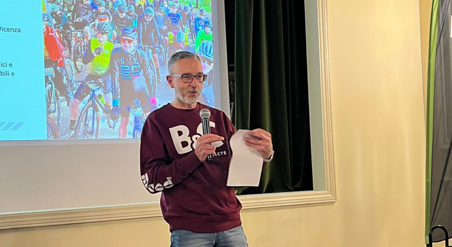 Roberto Pellizzari, titolare di B&G e progettista di IP 365-Un anno in gravel