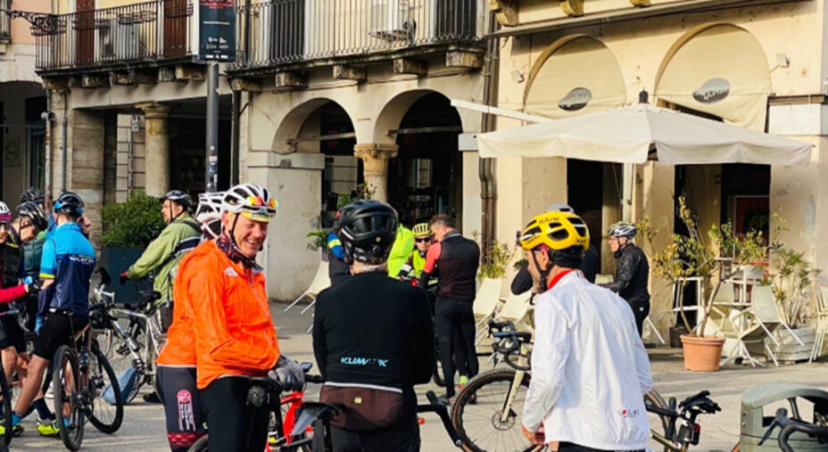 IP365 consiste in escursioni di gruppo in gravel, una al mese, nel territorio di Vicenza. Sold out ad ogni occasione