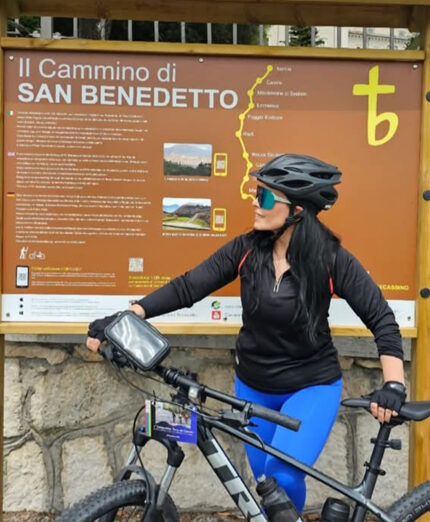 Ripercorrendo il Cammino di San Benedetto, assaporando emozioni sconosciute legate solamente alla bici