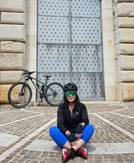 Tiziana Iannarelli si è sempre dedicata alla mobilità sostenibile, ma negli ultimi mesi è diventata anche una praticante del ciclismo