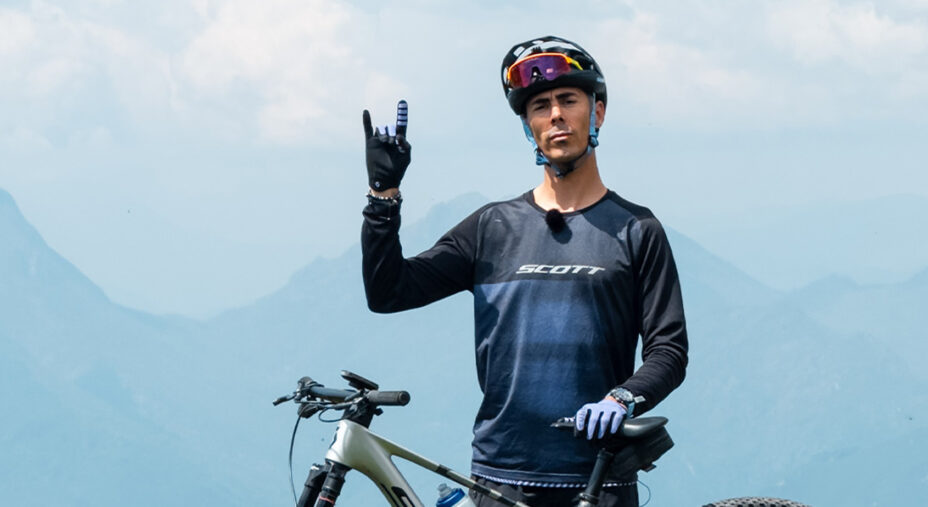Il popolare "Fonzie" vanta medaglie olimpiche, mondiali ed europee nella mountain bike