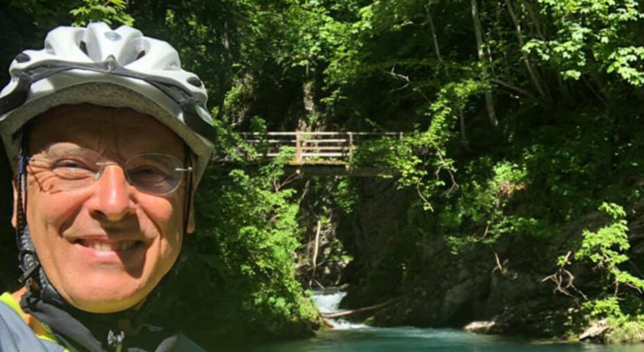 Alberto Conte, titolare della Casa del Movimento Lento che ha sviluppato il portale