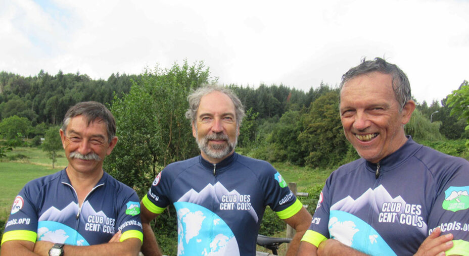 Al centro Pierre Briset, che con oltre 13.000 scalate è il primatista assoluto del club