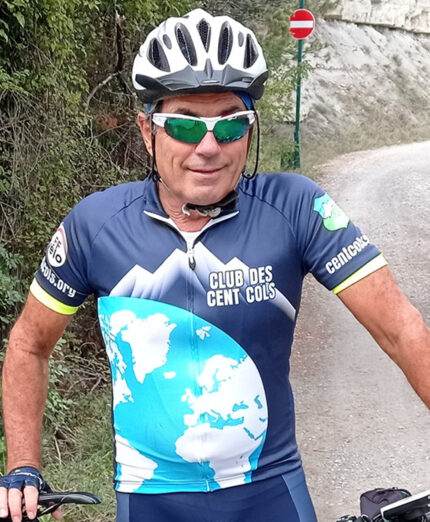 Luigi Spina, delegato tecnico italiano per il Club des Cent Cols
