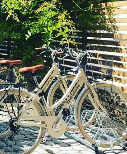 L'hotel ha una propria dotazione di city bike e negozi di riferimento per gli altri modelli