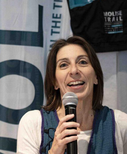 Barbara Bonori, responsabile eventi dell'Upcycle Bike Cafè di MIlano