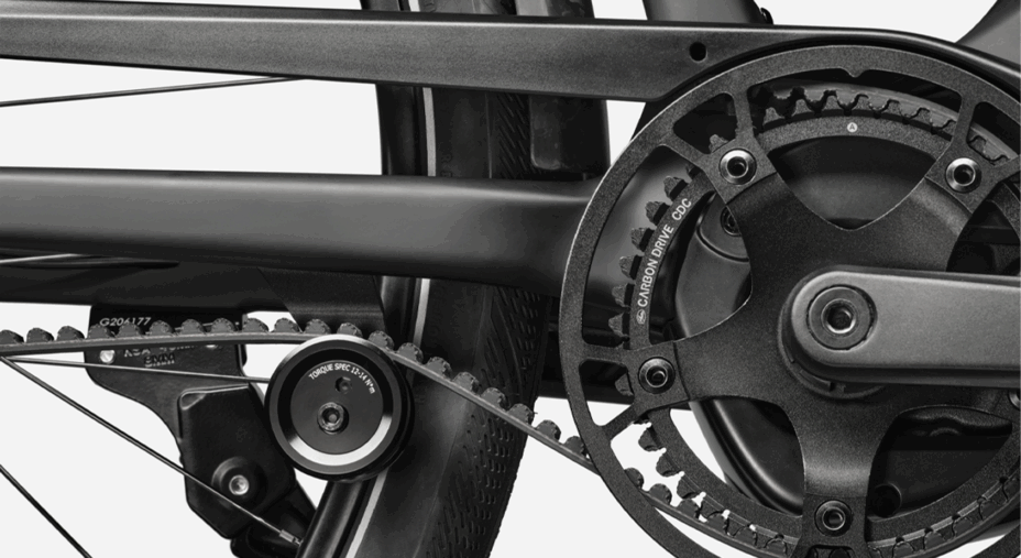 Cannondale, FlyingV, trasmissione a cinghia