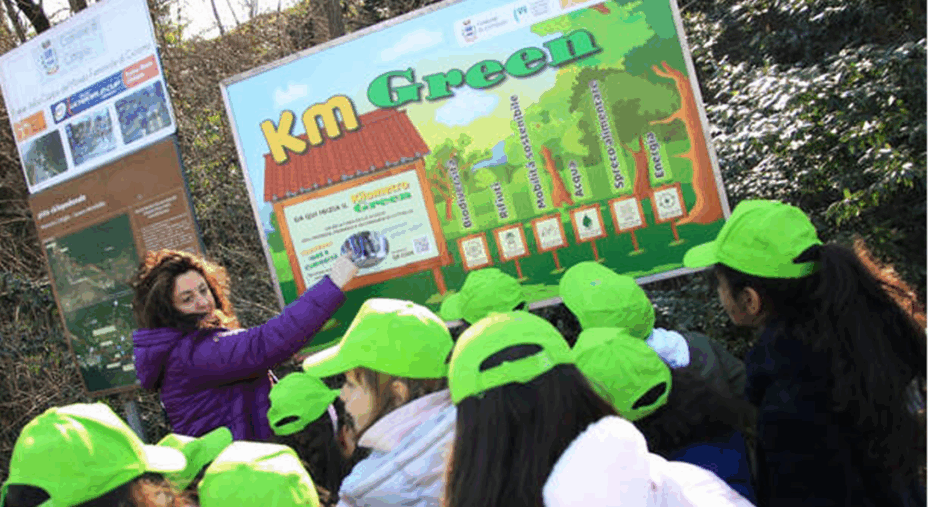 KM Green, Cittiglio, ciclabile