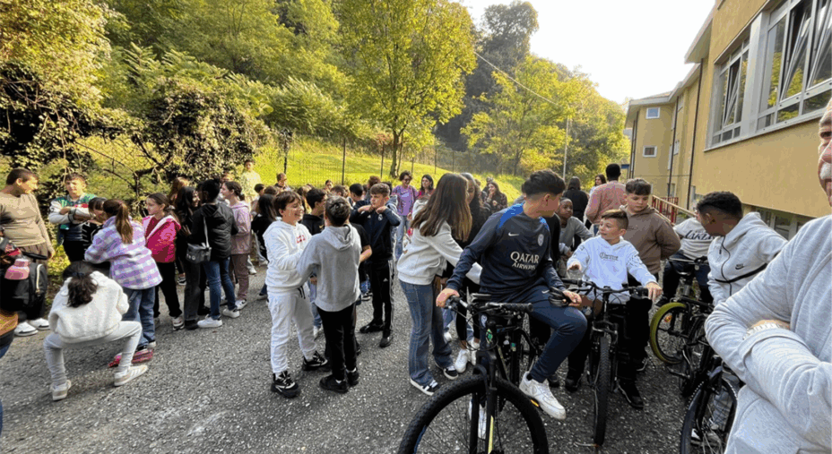 Cittiglio, iniziativa, rastrelliere per la scuola secondaria