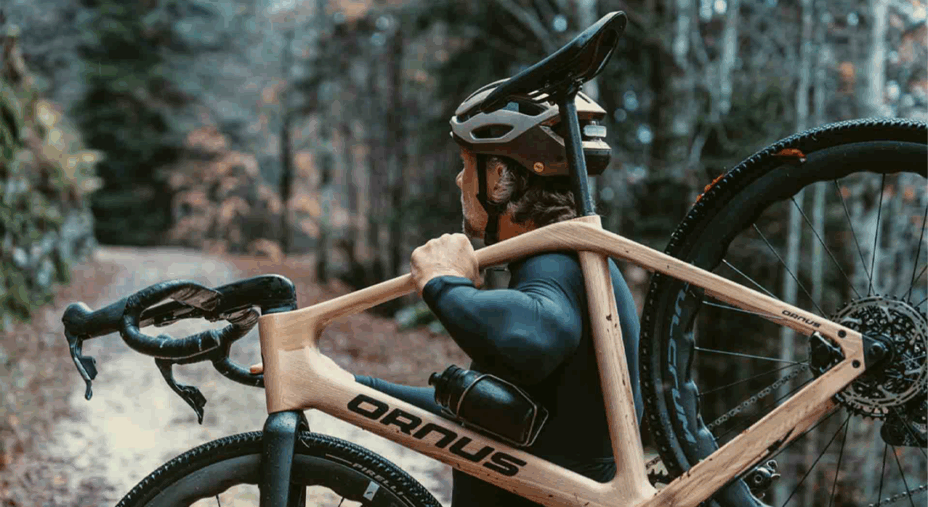 Ornus Grain, gravel, bici gravel in legno