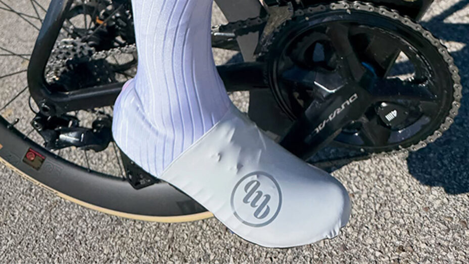 Moreno Moser, posizione delle tacchette, biomeccanica (immagine Instagram)