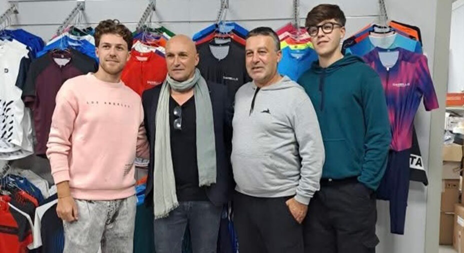 Garzelli con Paolo D'Aniello: l'ospite d'onore e il motore della giornata