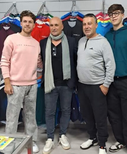 Garzelli con Paolo D'Aniello: l'opsite d'onore e il motore della giornata