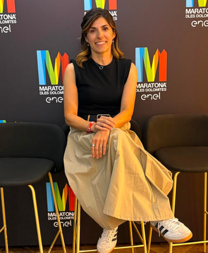 Elena Casiraghi, membro dell’Equipe Enervit (immagine Instagram)