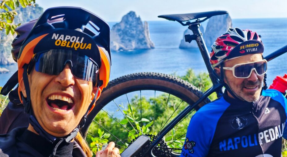 Capri Obliqua ,Luca Simeone e i faraglioni