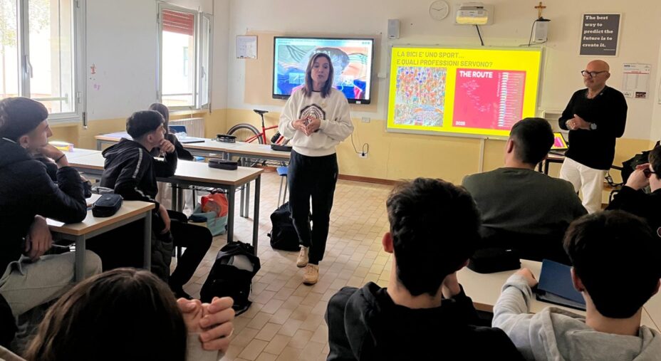 I mestieri della bici, Fiab Marsciano, classe, aula, scuola