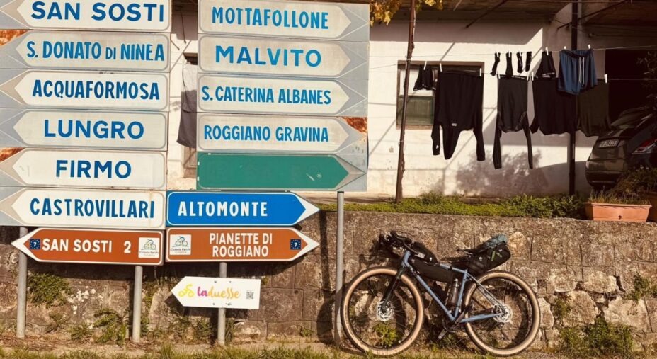 Pollino-Sybaris, gravel, bikepacking