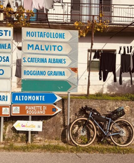 Pollino-Sybaris, gravel, bikepacking