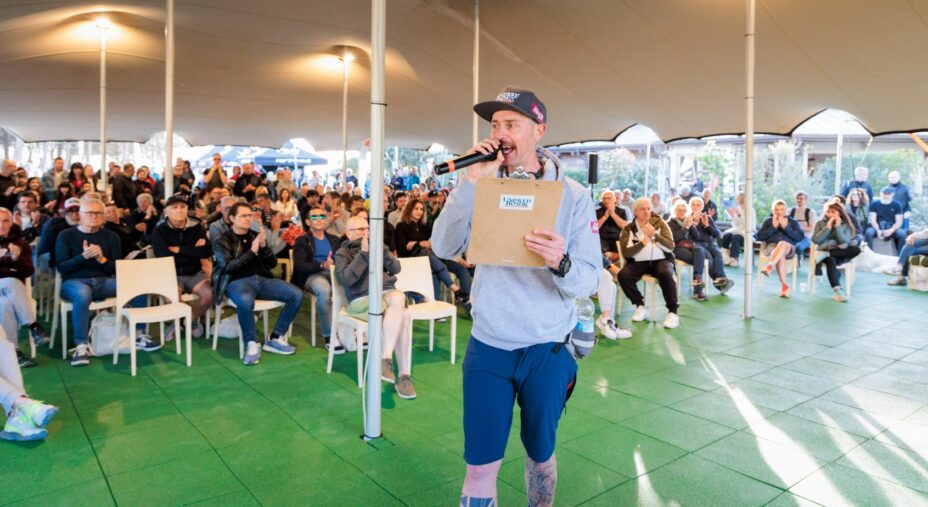 Unpaved Roads Punta Ala, Peppe Esposto, l'organizzatore