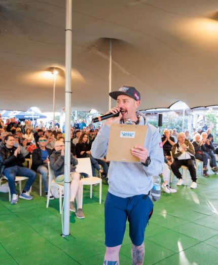 Unpaved Roads Punta Ala, Peppe Esposto, l'organizzatore