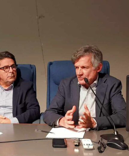 A destra Carlo Carminucci, Direttore della Ricerca Isfort e Responsabile Osservatorio “Audimob”