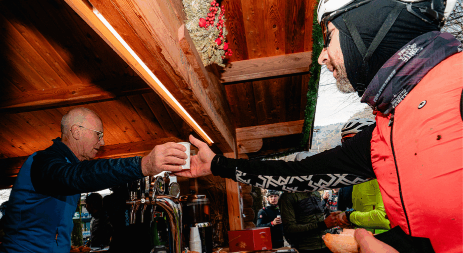 Castelli Christmas Ride ristoro