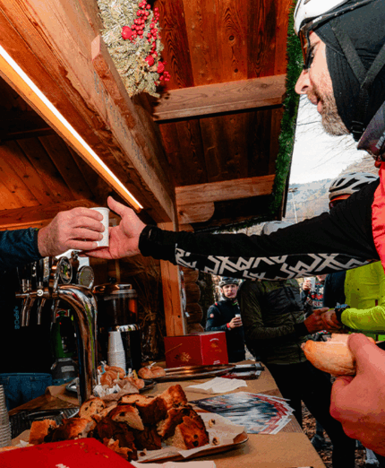 Castelli Christmas Ride ristoro