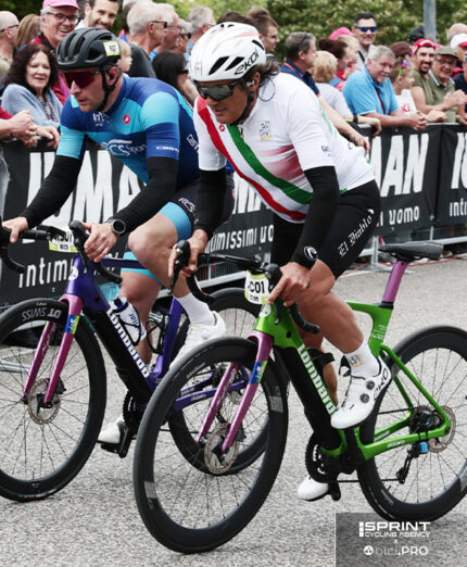 A GiroE nel 2025 Chiappucci è stato capitano del team ANCI, che promuove "Bici in Comune"