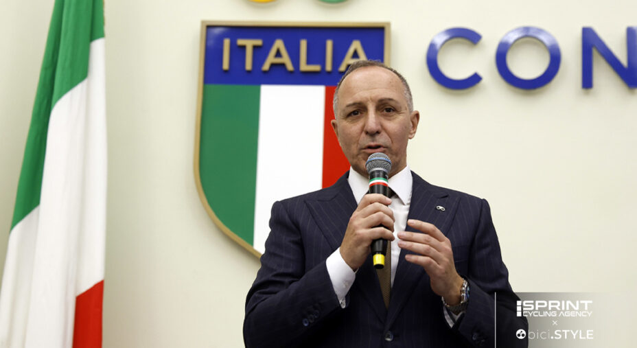 Cordiano Dagnoni, presidente della Federciclismo. La rottura era partita proprio dalla Commissione federale amatori