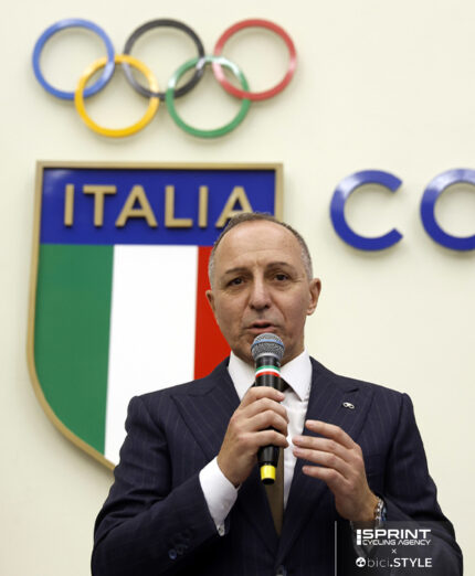 Cordiano Dagnoni, presidente della Federciclismo. La rottura era partita proprio dalla Commissione federale
