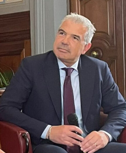 Angelo Coda, titolare dell'ente organizzatore della Fiera, al suo quarto anno