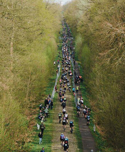 La Roubaix per amatori è realmente non competitiva, si può solo chiederte l'opzione del cronometraggio personale