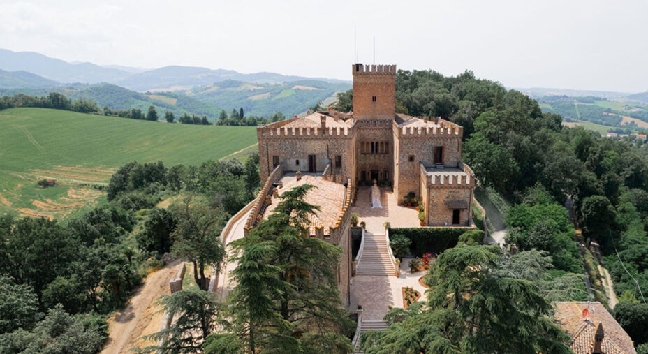 Il castello di Tabiano era uno dei presidi fondamentali dei Marchesi Pallavicino (foto Castelli del Ducato)