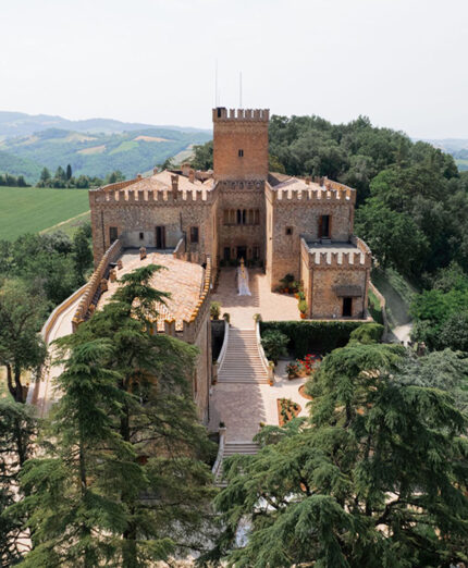 Il castello di Tabiano era uno dei presidi fondamentali dei Marchesi Pallavicino (foto Castelli del Ducato)