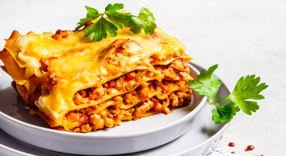 Le lasagne con il ragù di lenticchia sono una valida alternativa alla carne (foto Sale & Pepe)