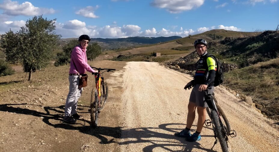 Ciclovia del Belice, ciclisti in sopralluogo