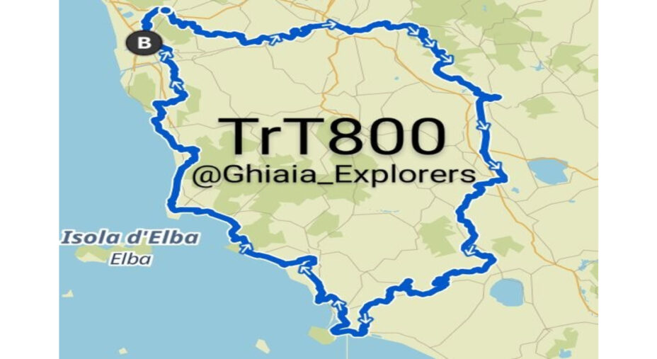 Ghiaia Explorers, mappa Trt 800