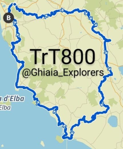 Ghiaia Explorers, mappa Trt 800