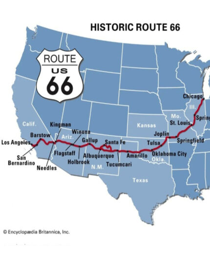 Route 66, Stati Uniti d'America