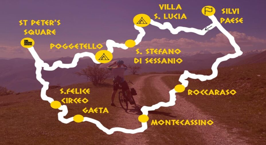 Empire Lands, Roma, gravel, trail ,bikepacking