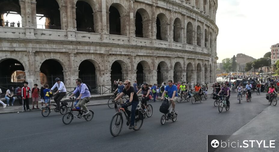 Roma Città 30, colosseo, manifestazione 2018